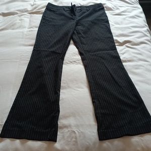 Pinstripe trousers